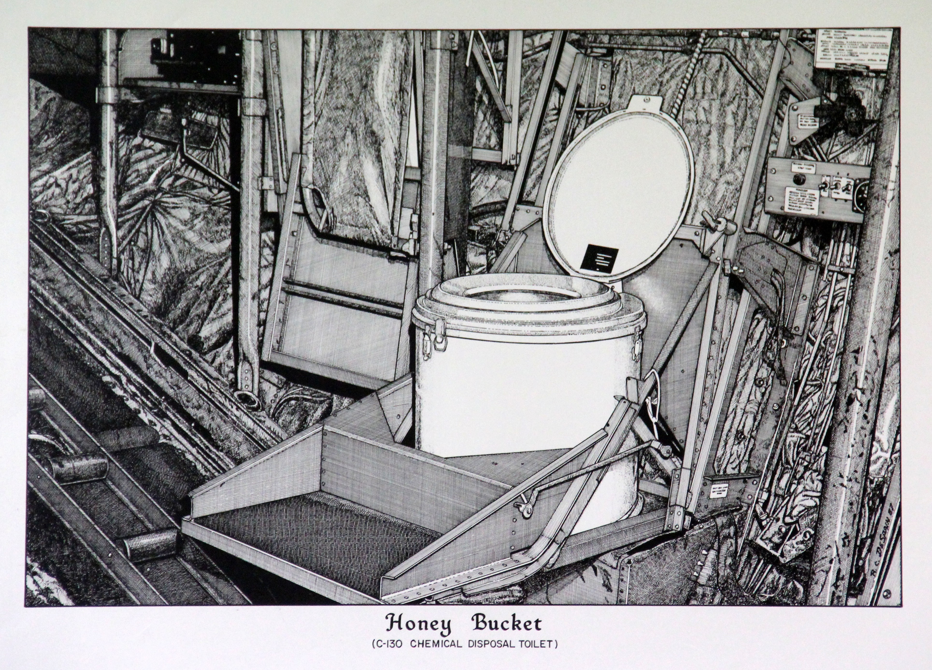 Honey Bucket On a C-130